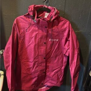 Women’s Frogg Toggs Pink Rain Jacket size Medium